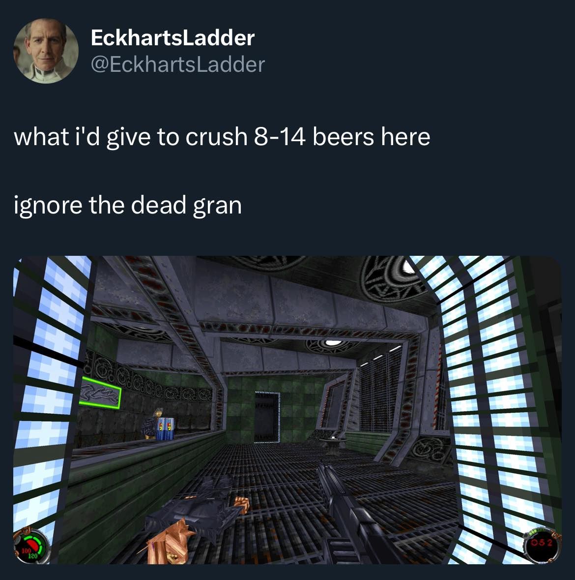 Screenshot of the Nar Shaddaa bar from Jedi Knight Dark Forces 2